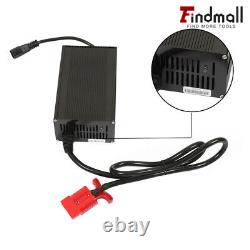 Trouvezmall 24 V Chargeur de batterie de balayeuse de sol avec connecteur SB50 (10 Amp) Rouge